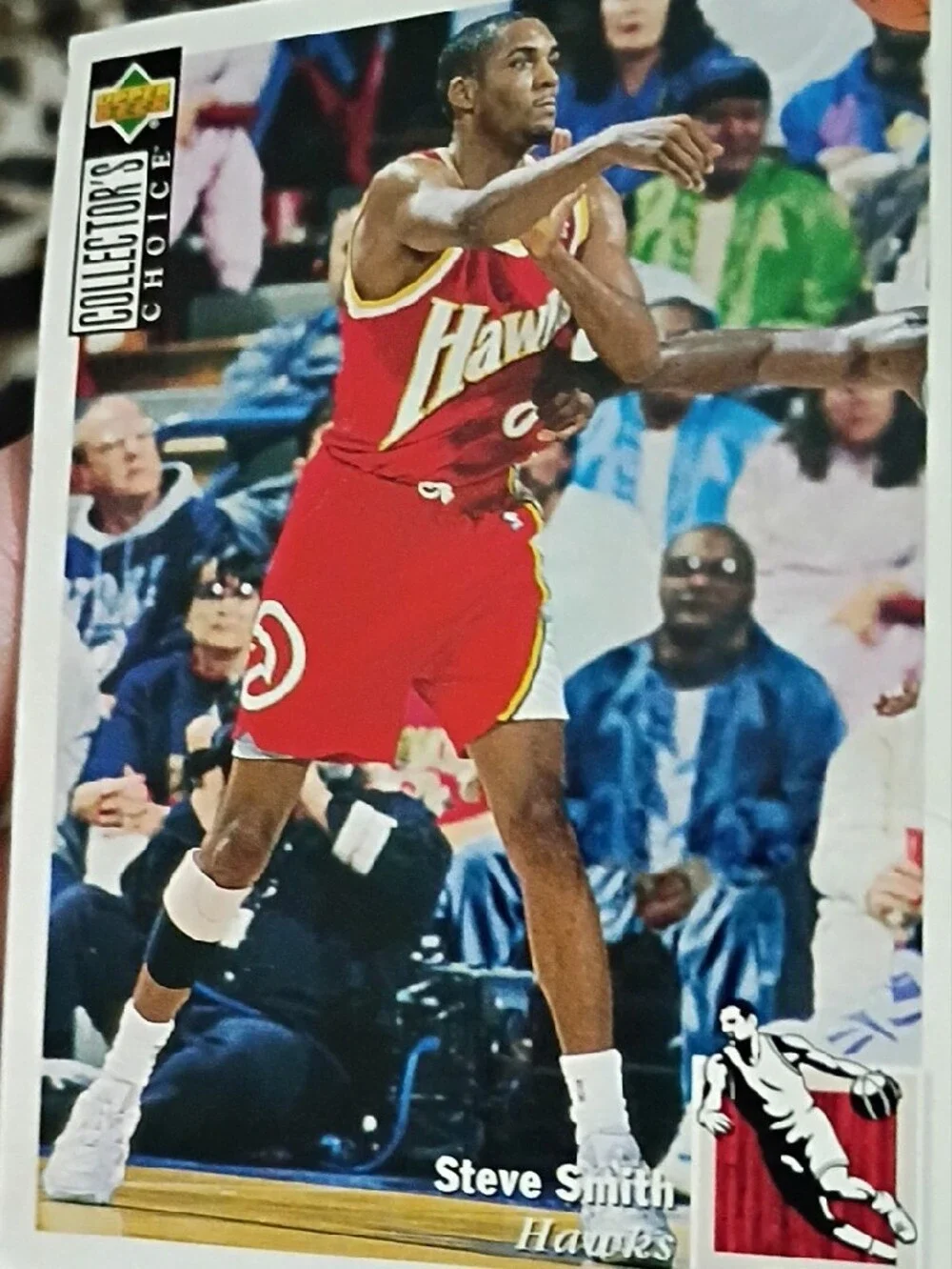 Steve Smith Atlanta Hawks Basketball Card - Red